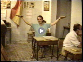 XIV Velá de San Diego. Representación teatral de escuela franquista. 1991. Sevilla (España).