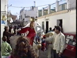 Cabalgata de los Reyes Magos. 1992. La Bachillera (barrio, Sevilla, España, ca.1948)