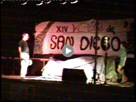 XIV Velá de San Diego. Entrega de premios a la participación vecinal. 1991. Sevilla (España).