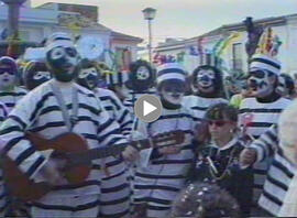 Carnaval. 1989. Agrupación Presos. Los Corrales (Sevilla, España)