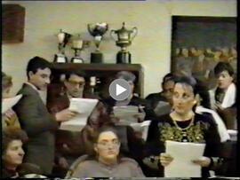 Coro de Sevillanas. Habla San Diego Televisión. 1991-02. Sevilla (España).