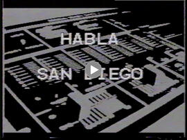 Titulares. Taller de video. Habla San Diego Television. 1990-12. Sevilla (España).